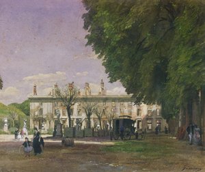 Las ruinas del Chateau de Saint-Cloud en 1871